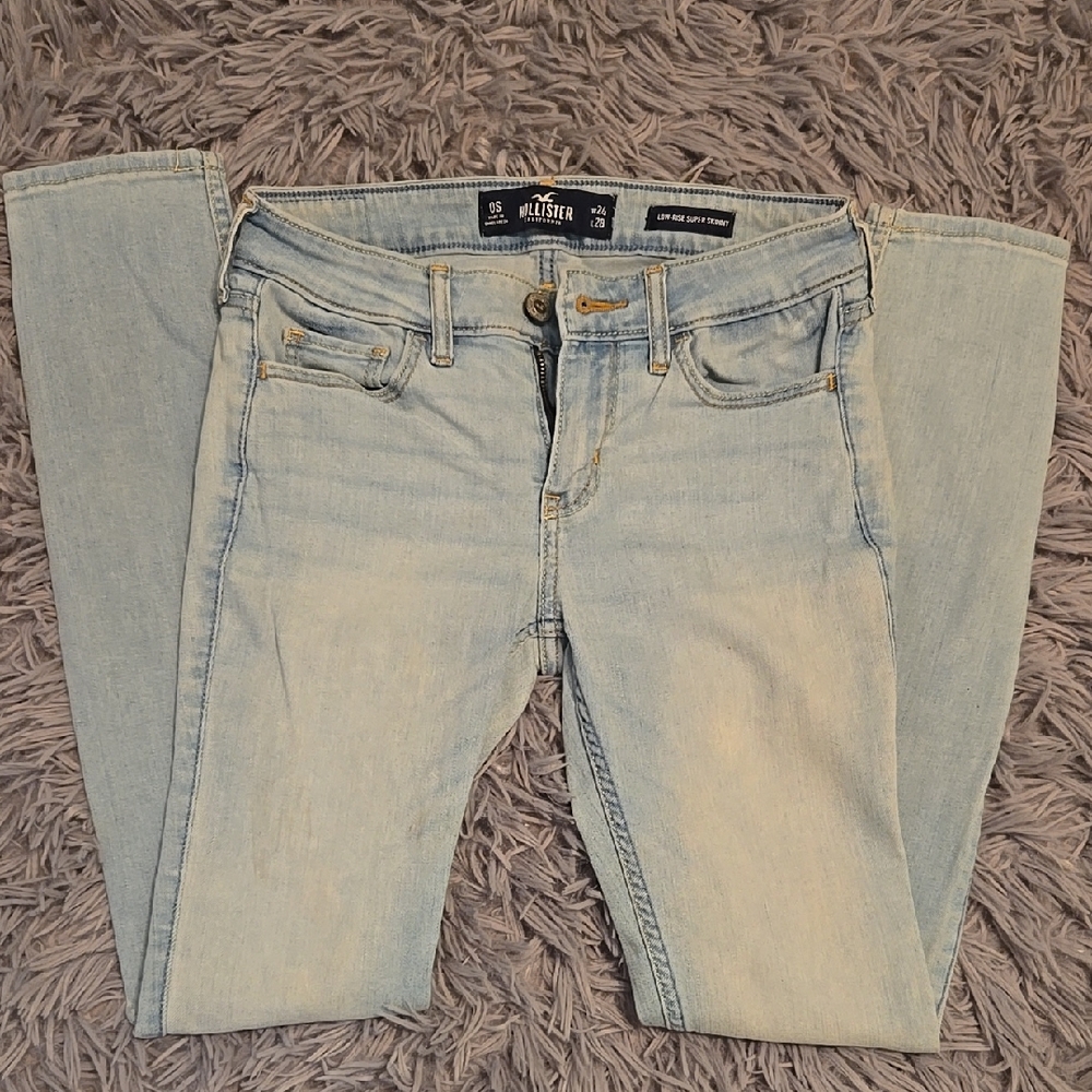 Hollister Low Rise Skinny Jeans Size 0S